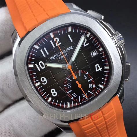 patek orange strap